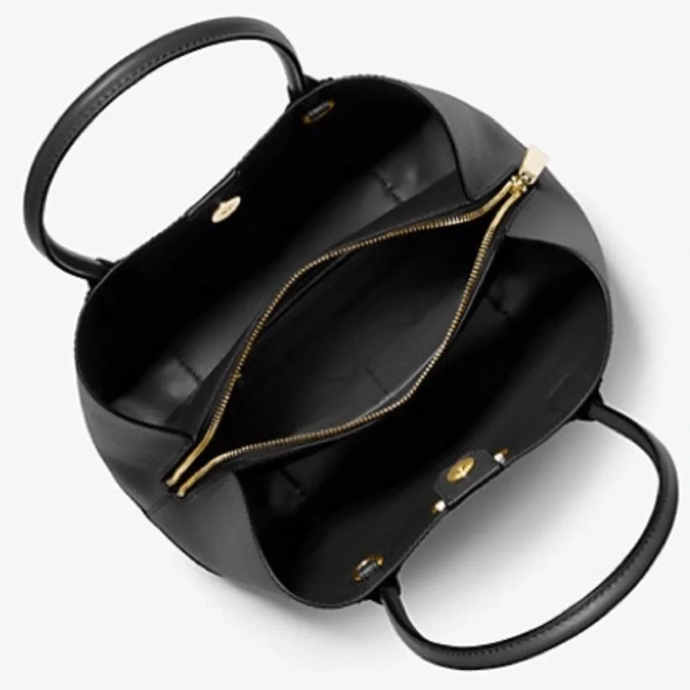 Michael Kors Mercer Gallery Medium Leather Satchel - Picture 11 of 13